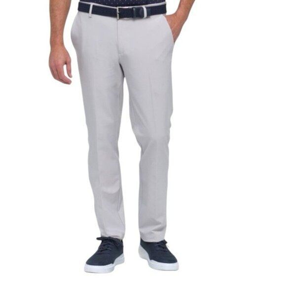 Dunning Golf Pants Gray Flat Loose Dry Fitting Performance Mens Size 30 x 30 - Picture 10 of 10